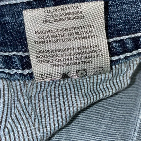 NWOT Men's TK Axel Nantckt Slim Bootcut Denim Jeans Size 36x32 - Picture 5 of 16